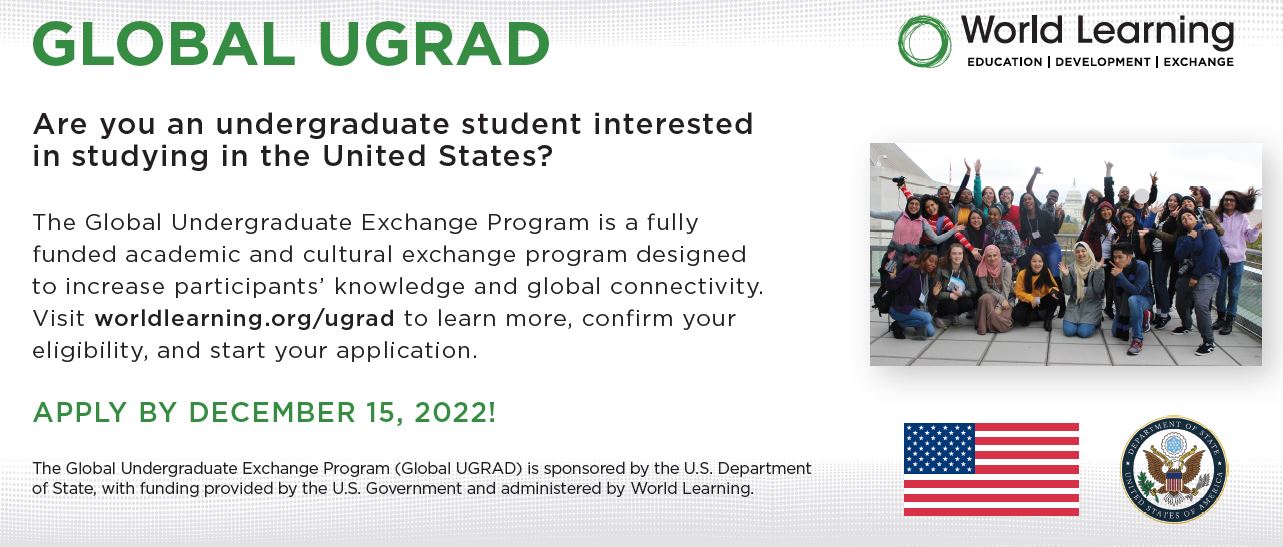 Global UGRAD 20232024 Application Open